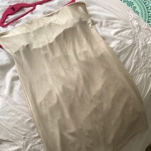 Free People Ivory Slip Dress